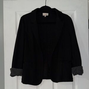 Skies Are Blue Women's Black Blazer